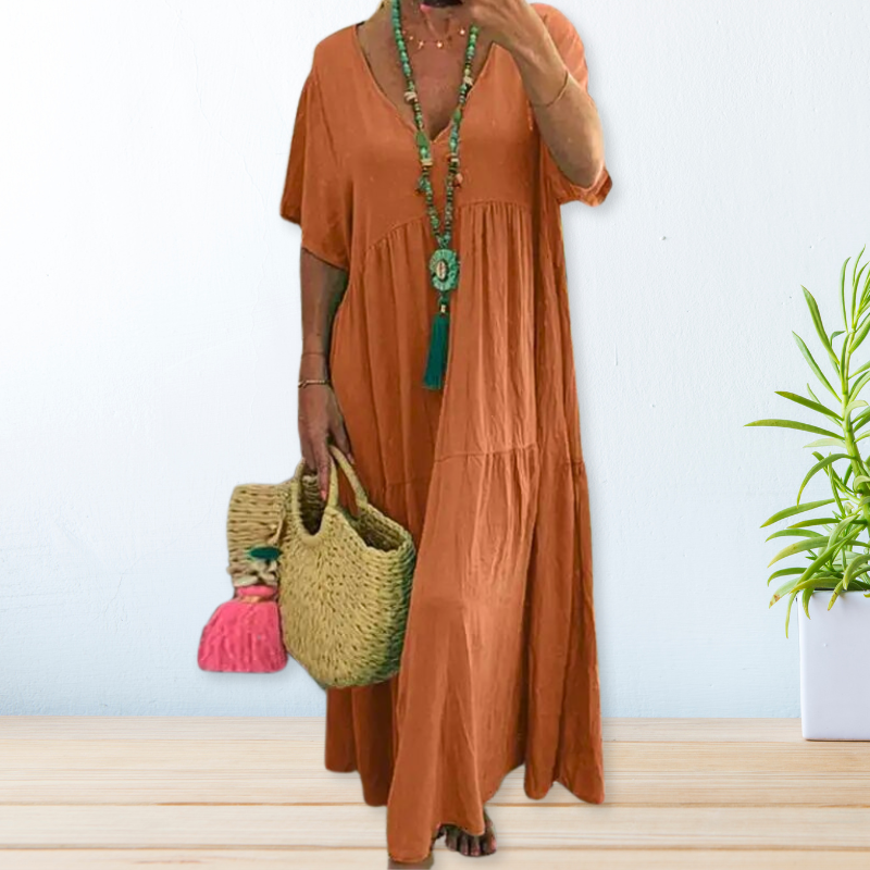 BAHAMA - Cotton-Linen Dress