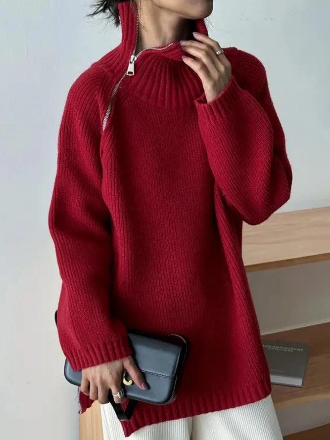 Shae - High Neck Sweater