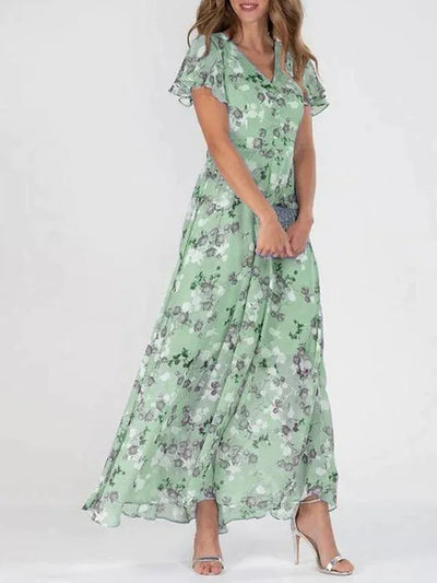 VICTORIA - Glamorous Belly Covering Dress