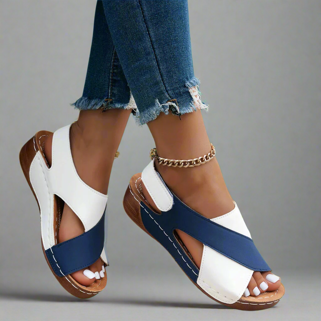 Gabriele | Handcrafted Wedge Sandals Made from Premium Materials