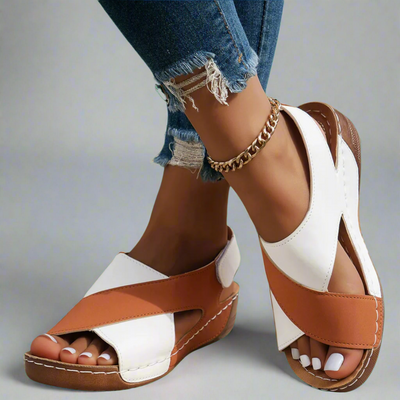 Gabriele | Handcrafted Wedge Sandals Made from Premium Materials