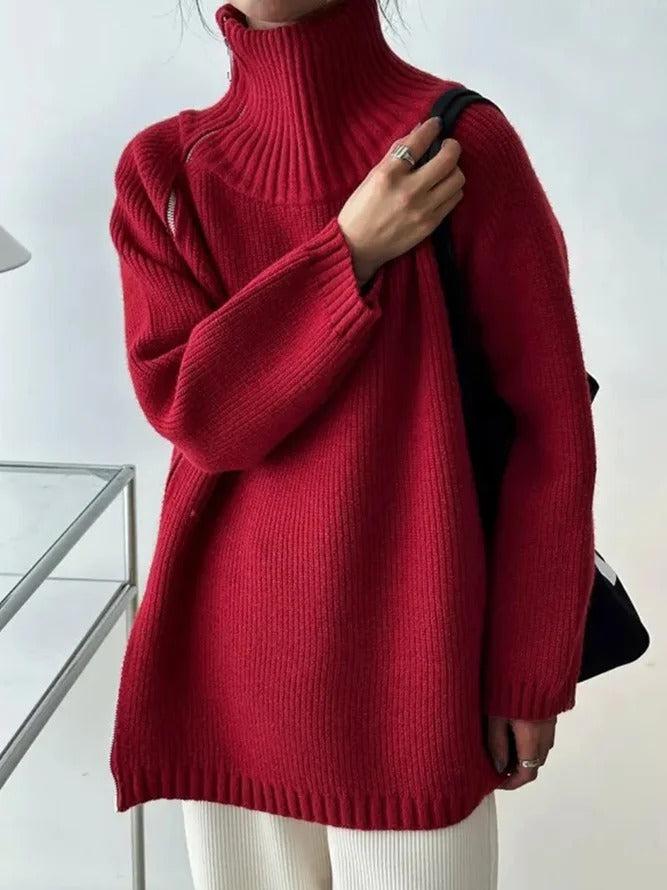 Shae - High Neck Sweater