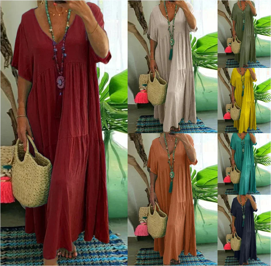 BAHAMA - Cotton-Linen Dress