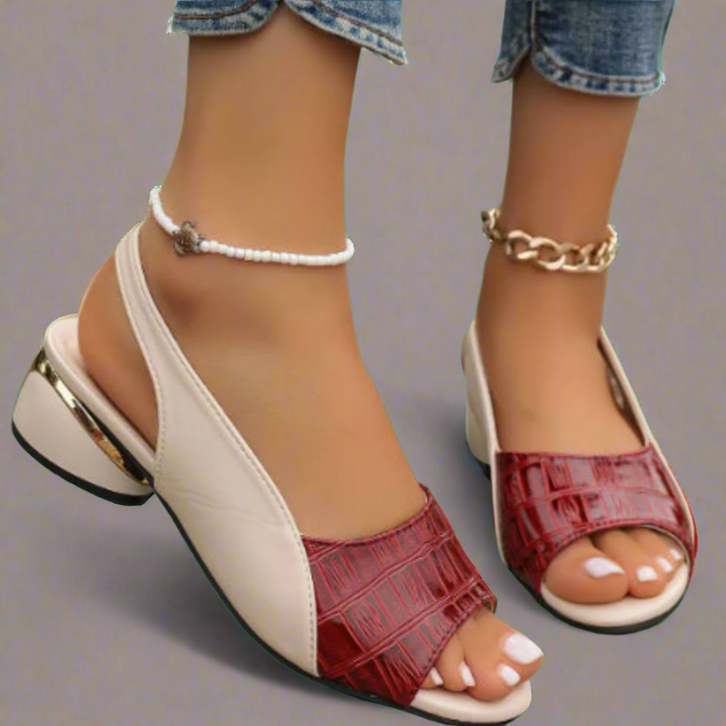 Margund | Comfortable Sandals with a Sturdy Heel