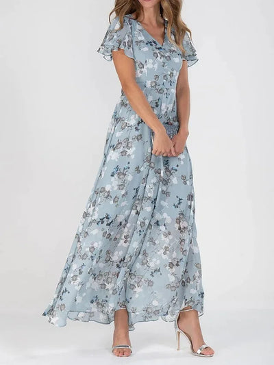 VICTORIA - Glamorous Belly Covering Dress