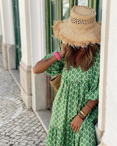 Elin™ | Boheme Cotton Maxi Dress