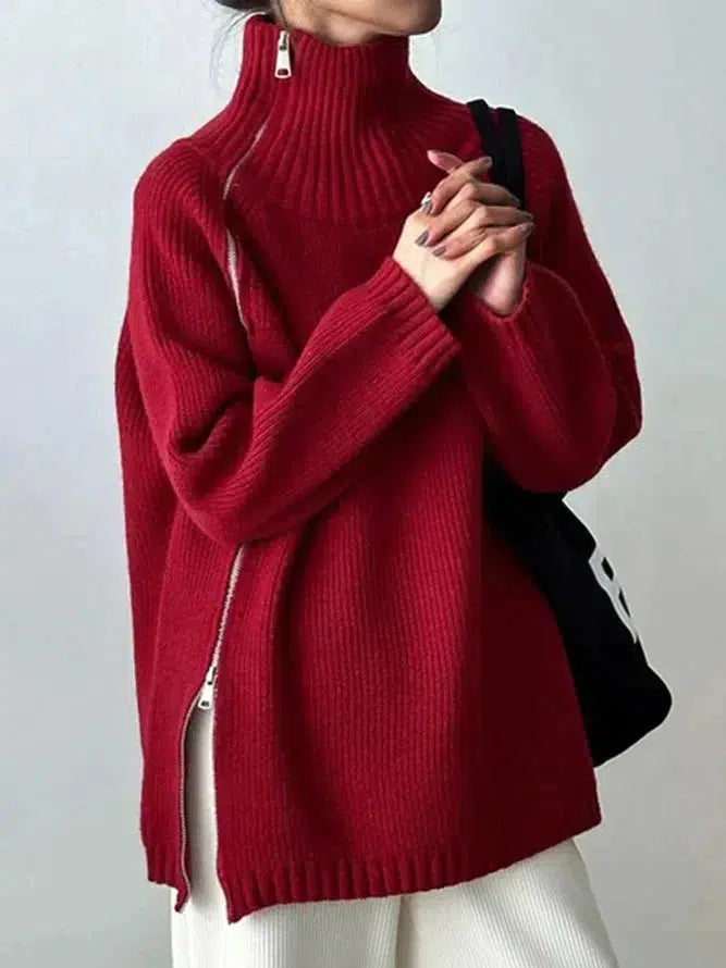 Shae - High Neck Sweater