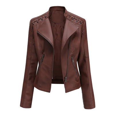 Washed Leather Jacket