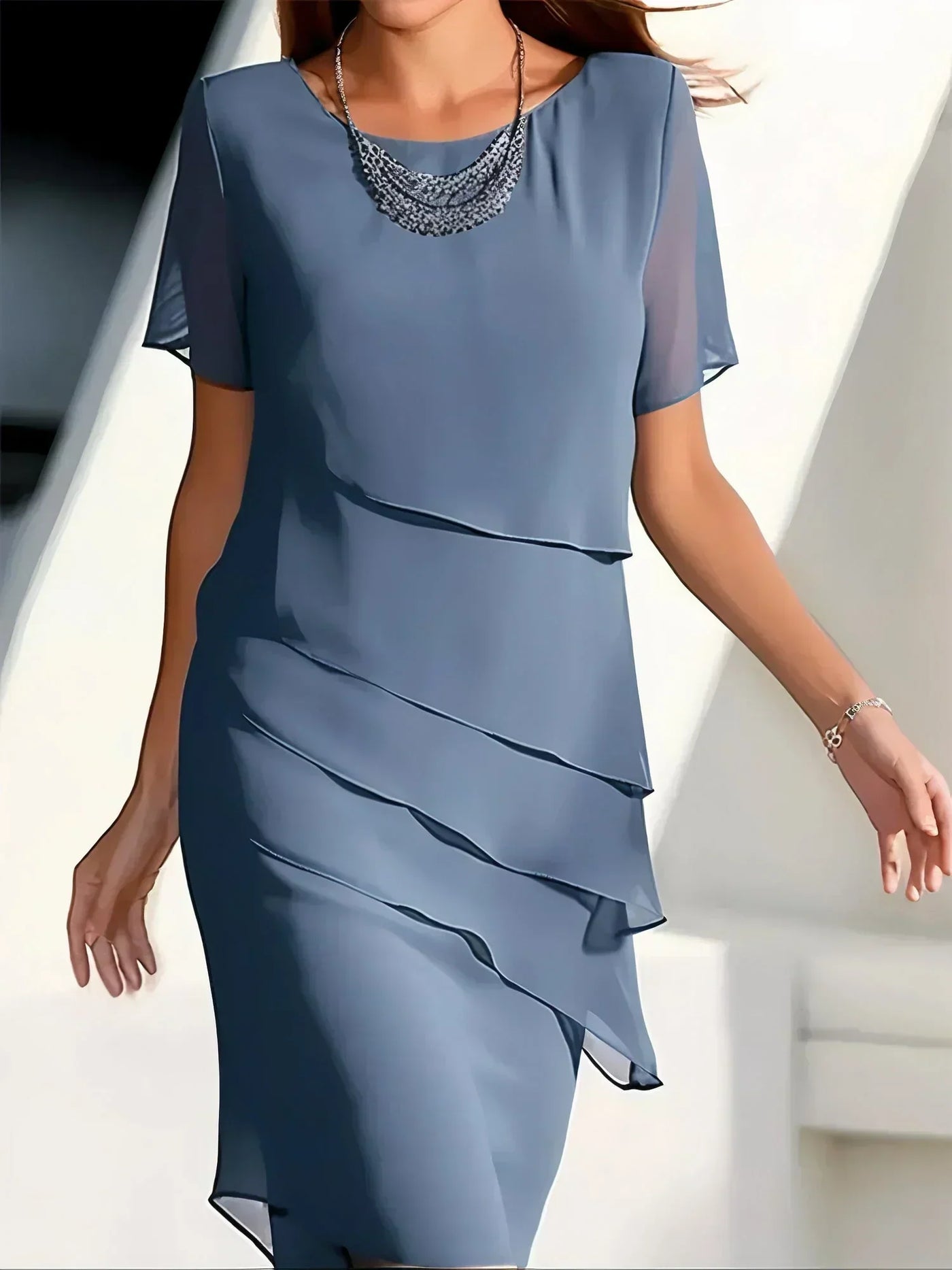Mona - Stylish Belly Covering Dress