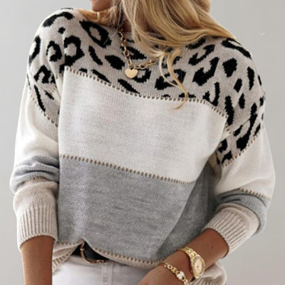 Rana - Leopard Design Sweater