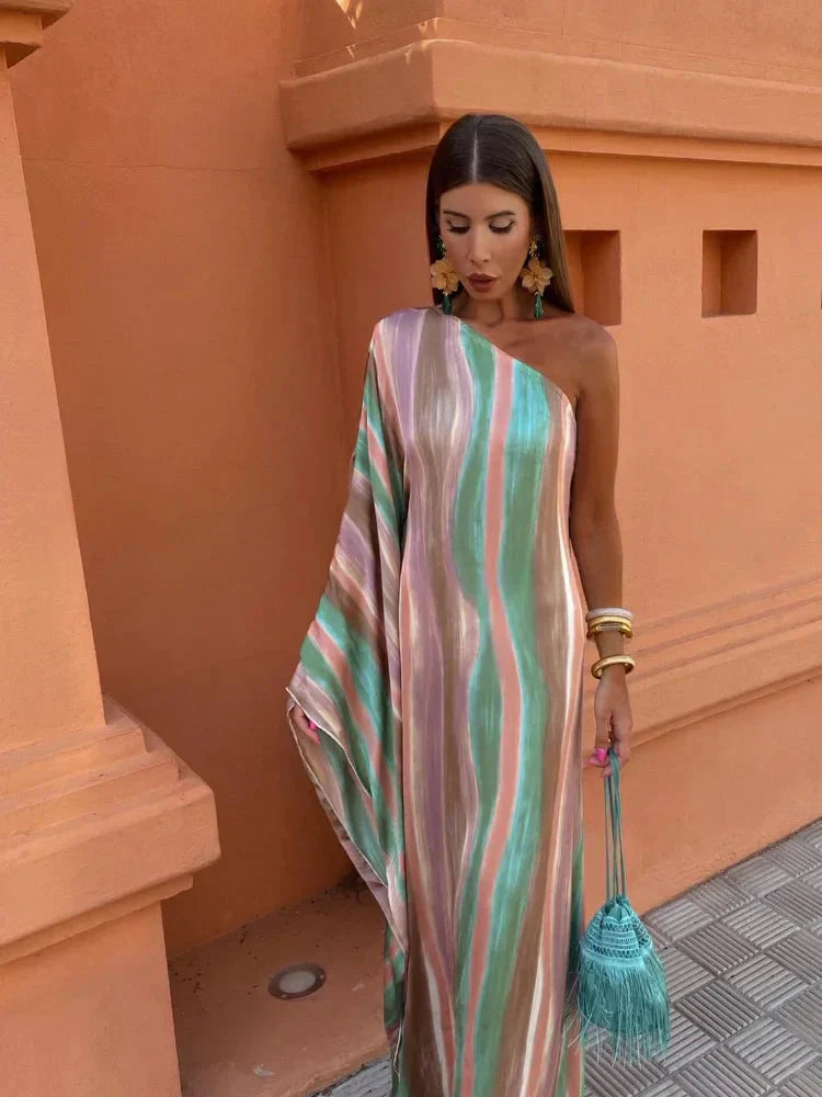 Lily™ | Asymmetric Maxi Dress