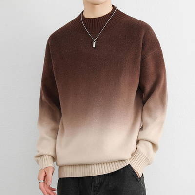 Ombré Knit Crewneck