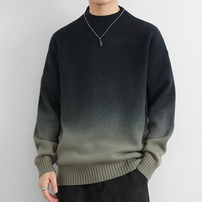 Ombré Knit Crewneck