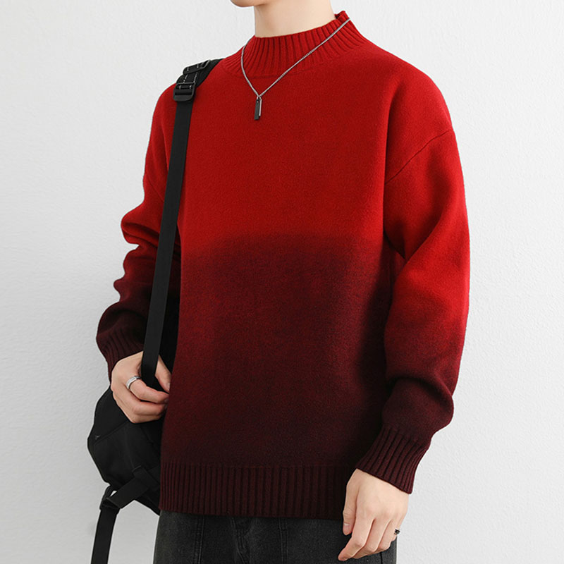 Ombré Knit Crewneck