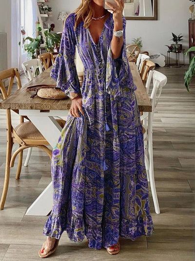 Agathe – Long Bohemian Dress