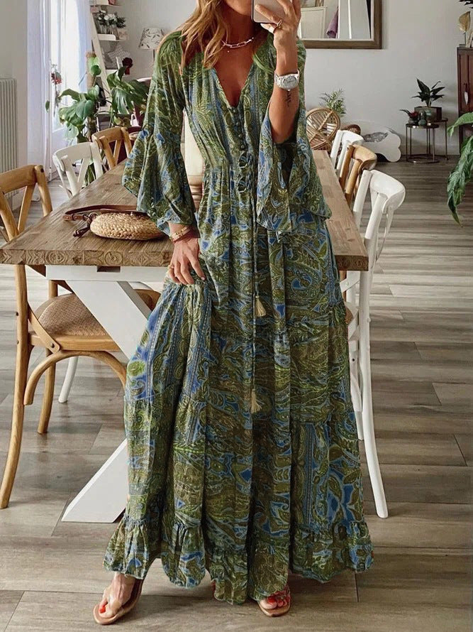 Agathe – Long Bohemian Dress