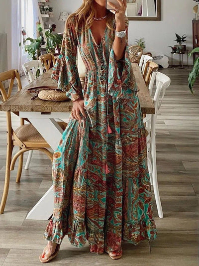 Agathe – Long Bohemian Dress
