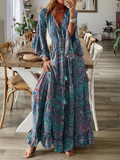 Agathe – Long Bohemian Dress
