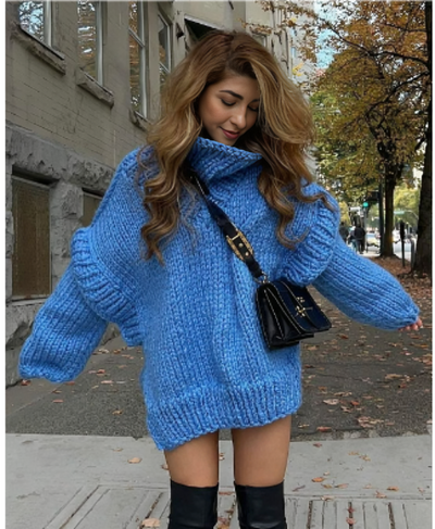 Lisa - Knitted Oversized Sweater