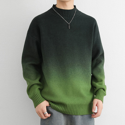 Ombré Knit Crewneck