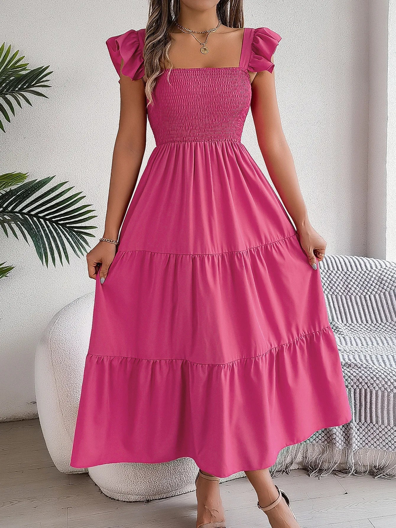 Laira - Elegant Layered Dress