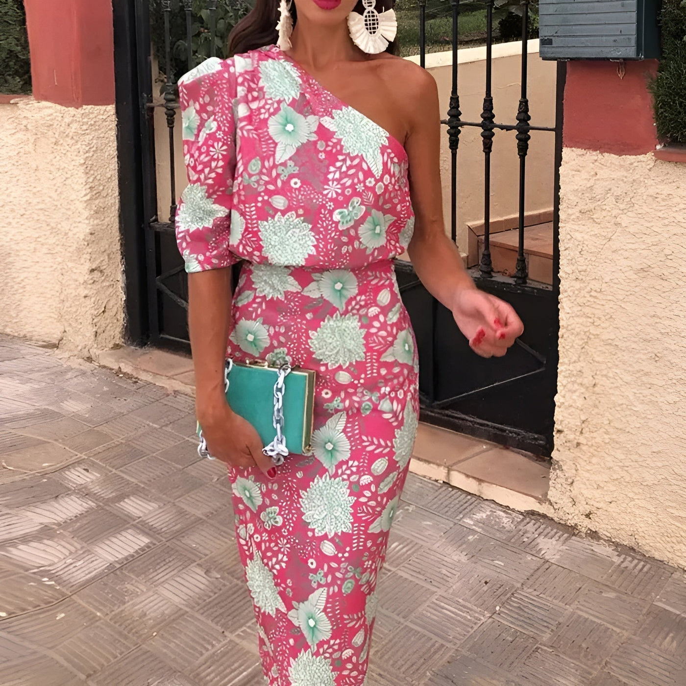 Émilie™ | Printed Maxi Dress