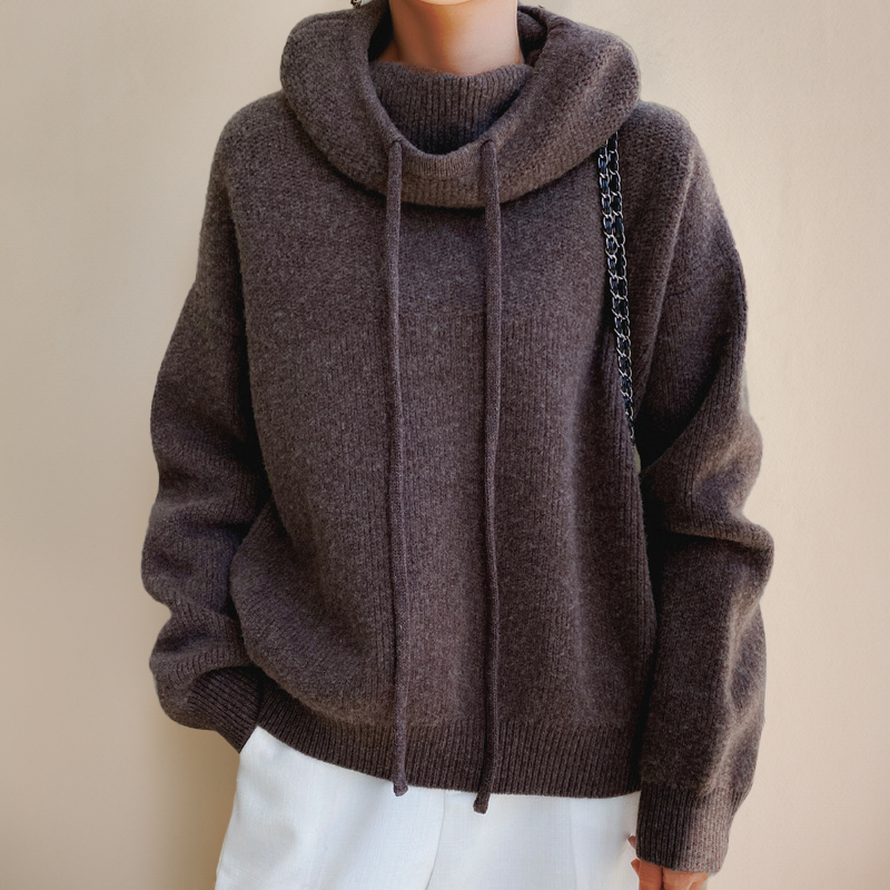 Elaina - Cozy Knit Hoodie