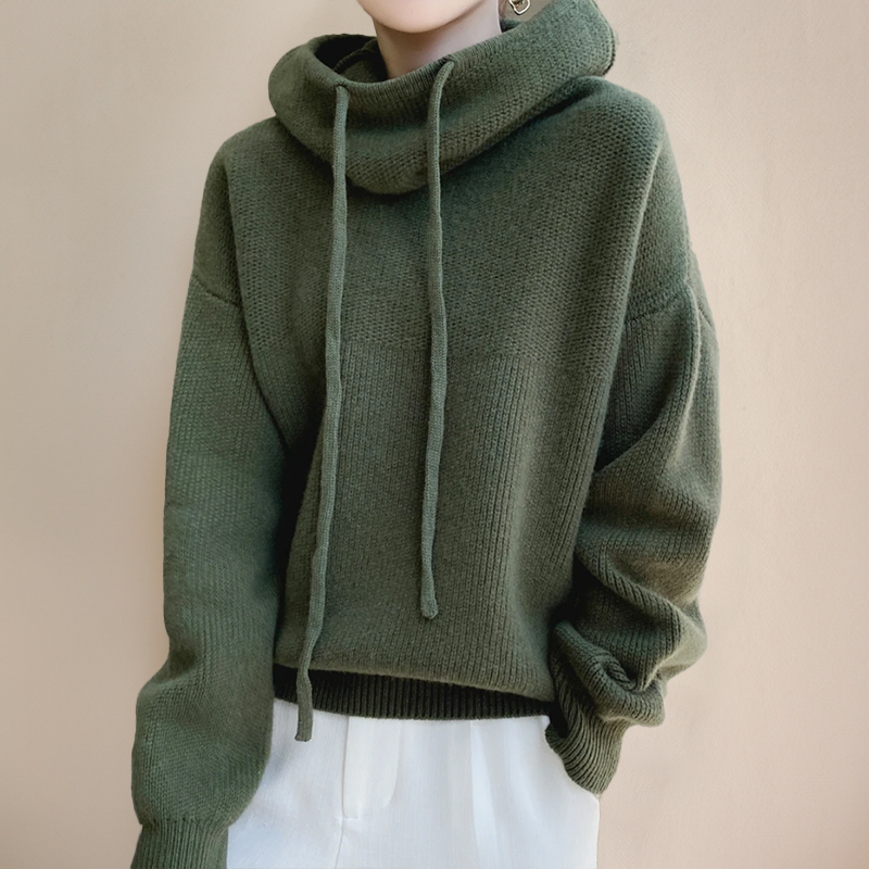 Elaina - Cozy Knit Hoodie