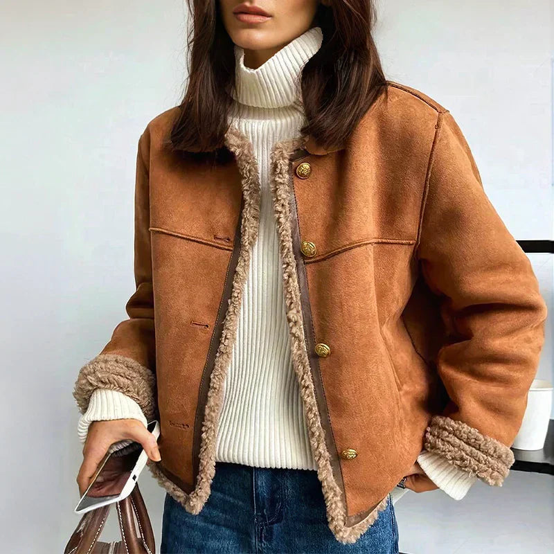 Lila Faux Shearling Jacket