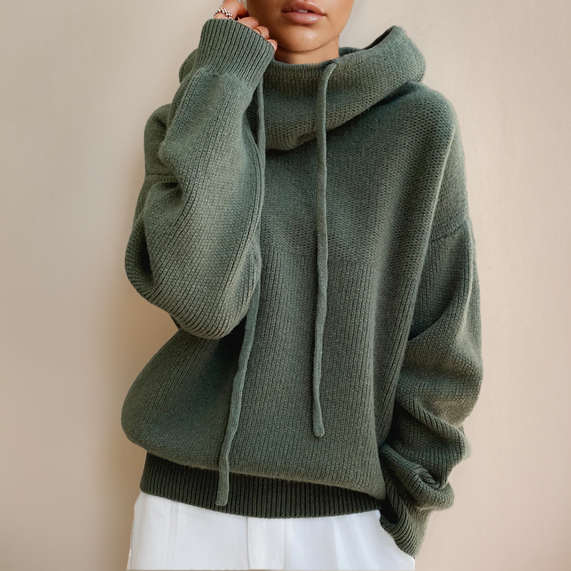 Elaina - Cozy Knit Hoodie