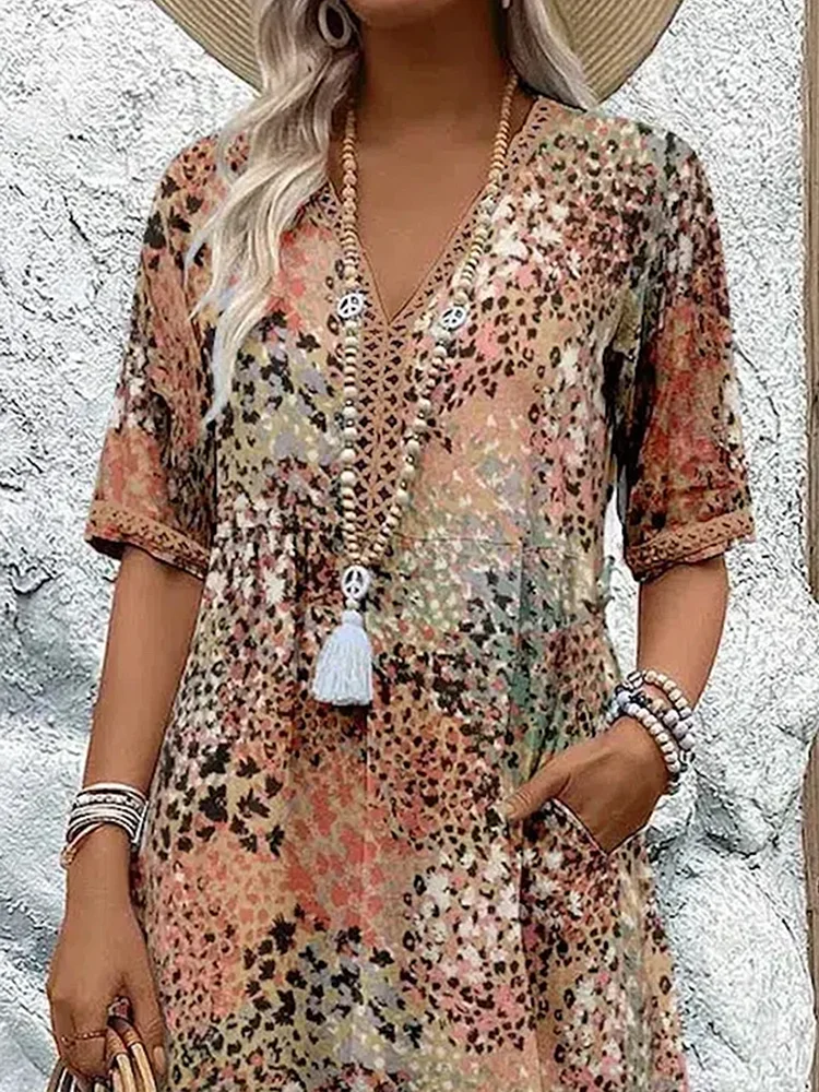 Grethe™ - Tummy Covering Midi Dress
