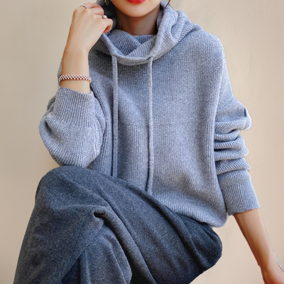 Elaina - Cozy Knit Hoodie