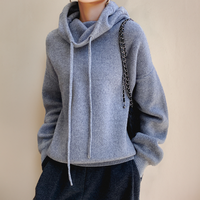 Elaina - Cozy Knit Hoodie