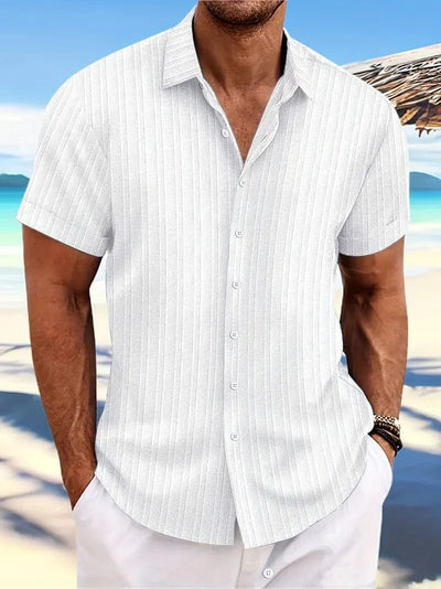 Emil – Elegant Slim Fit Short-Sleeved Shirt
