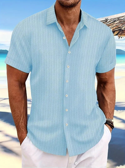 Emil – Elegant Slim Fit Short-Sleeved Shirt