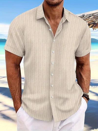 Emil – Elegant Slim Fit Short-Sleeved Shirt