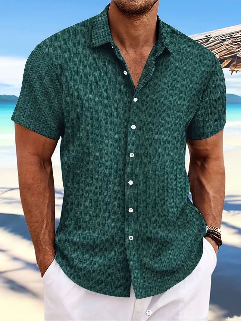 Emil – Elegant Slim Fit Short-Sleeved Shirt