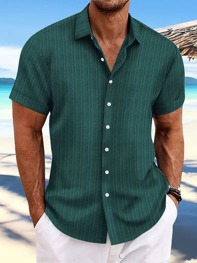 Emil – Elegant Slim Fit Short-Sleeved Shirt