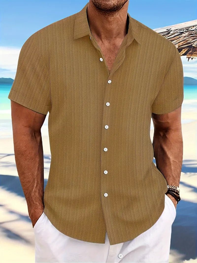 Emil – Elegant Slim Fit Short-Sleeved Shirt