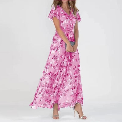VICTORIA - Glamorous Belly Covering Dress