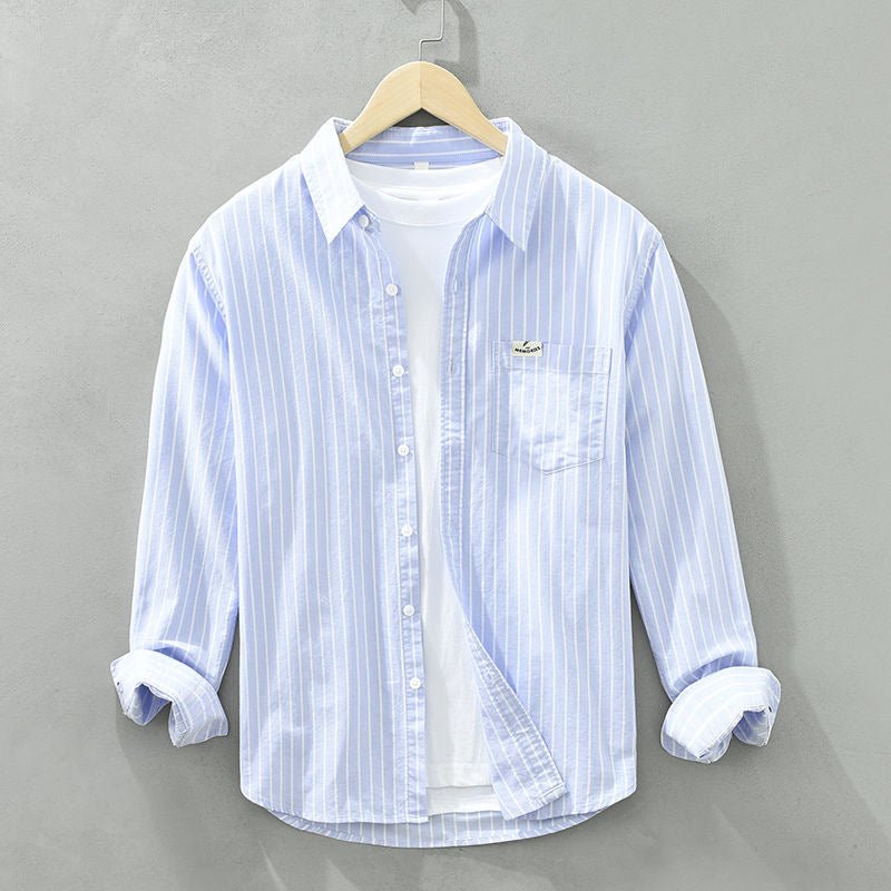 Jonas – Elegant Linen Shirt in Slim Fit Style