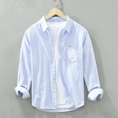 Jonas – Elegant Linen Shirt in Slim Fit Style