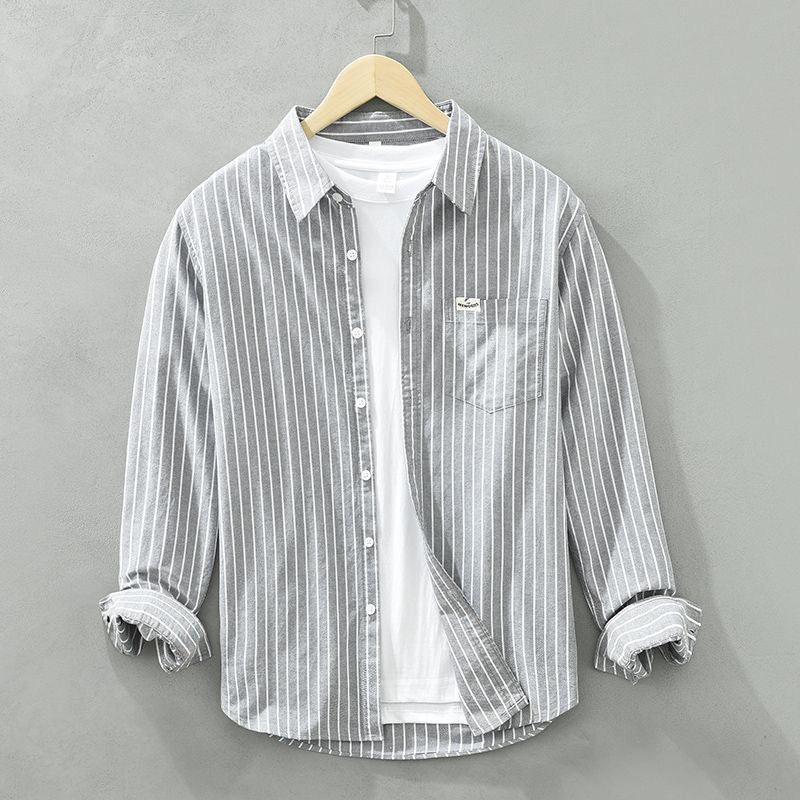 Jonas – Elegant Linen Shirt in Slim Fit Style