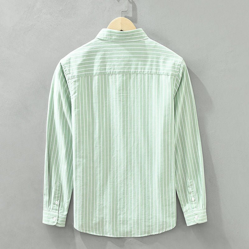 Jonas – Elegant Linen Shirt in Slim Fit Style
