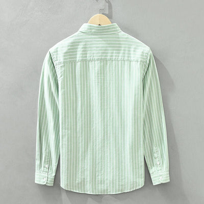 Jonas – Elegant Linen Shirt in Slim Fit Style