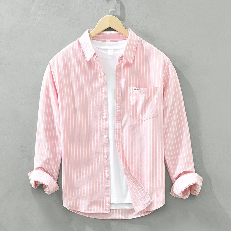 Jonas – Elegant Linen Shirt in Slim Fit Style