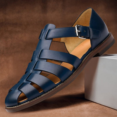 Luca - Exquisite Leather Fisher Sandals for Men
