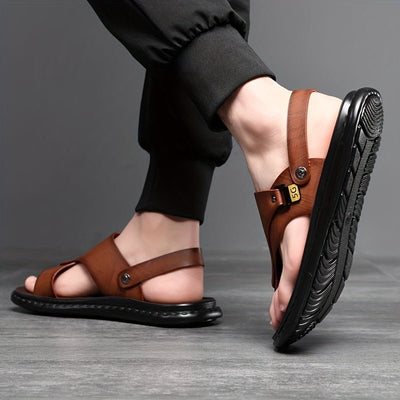 Matteo – Stylish Flat Sandals for Men, Trendy and Versatile