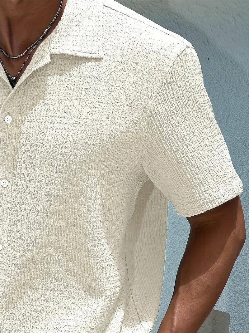 Maximilian – Elegant Short-Sleeve Shirt