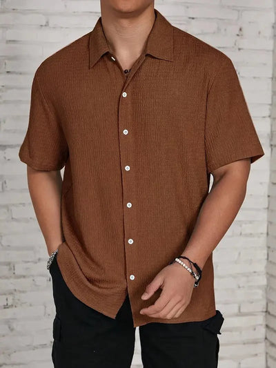 Maximilian – Elegant Short-Sleeve Shirt